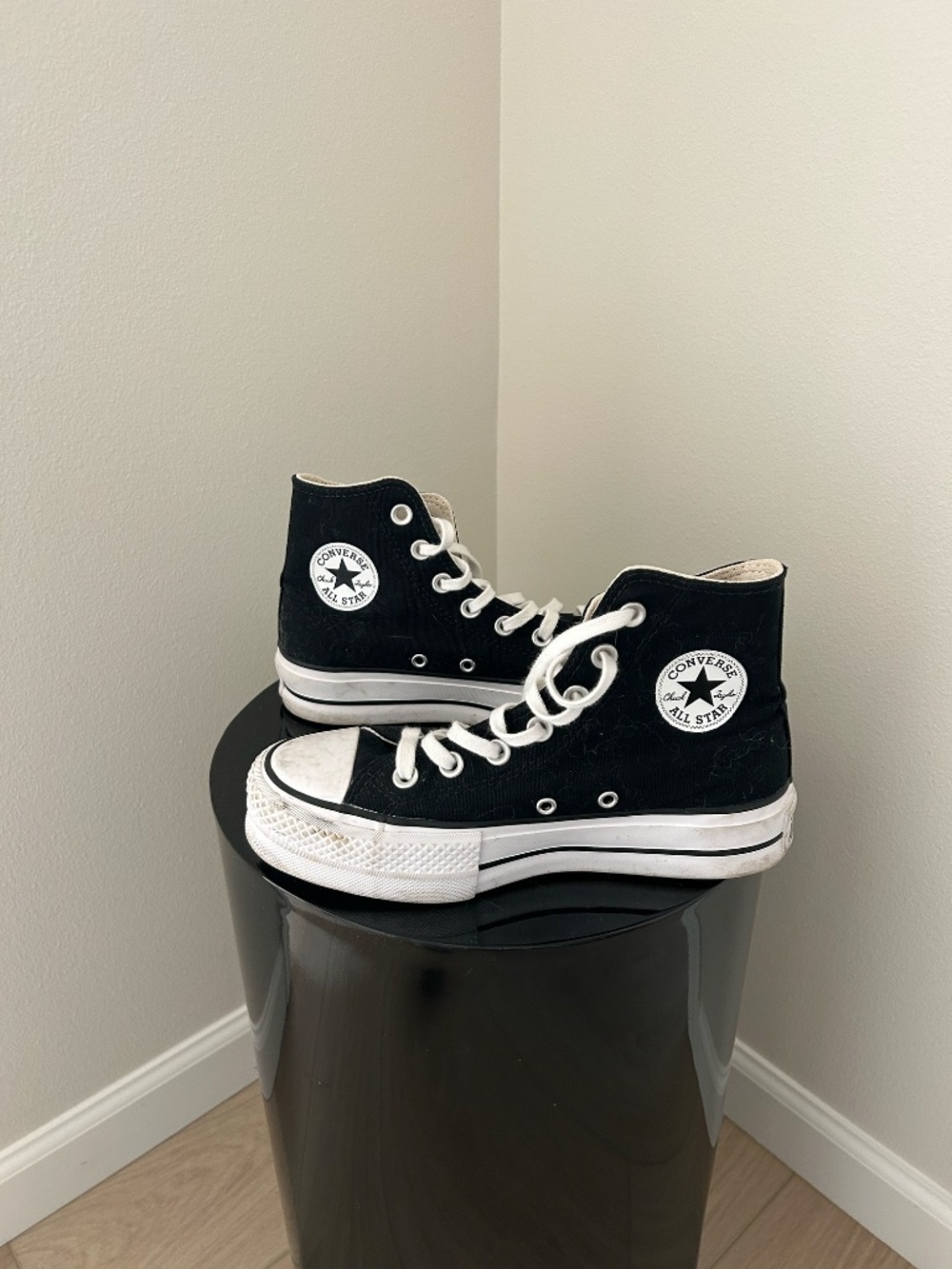 Converse  High-Top Platform Sneakers